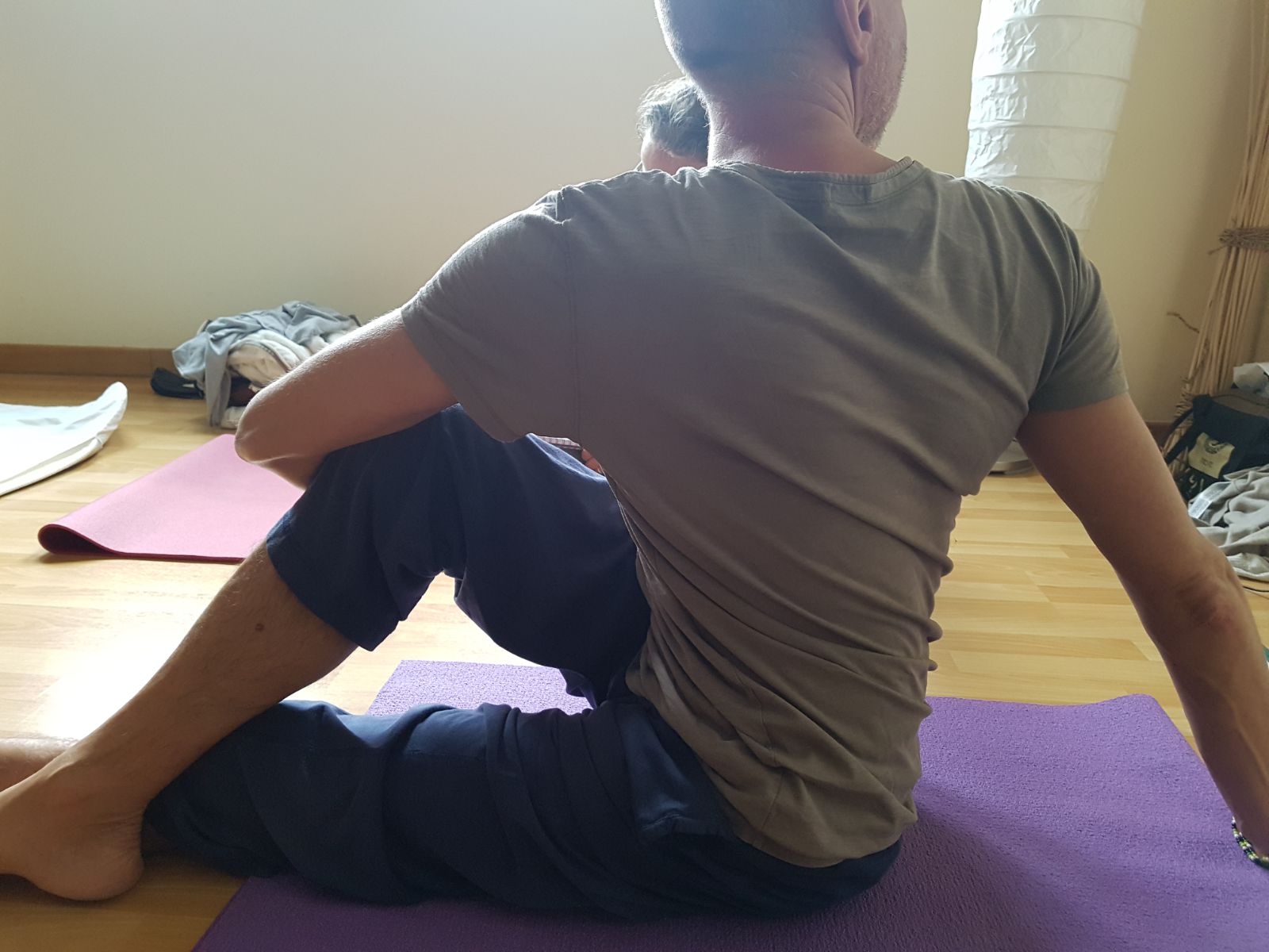 Maestro posizione Yoga